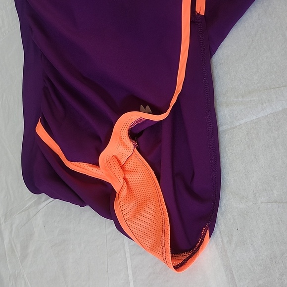 Under Armour, size large, purple and coral running shorts AND gray tank top - Picture 7 of 14
